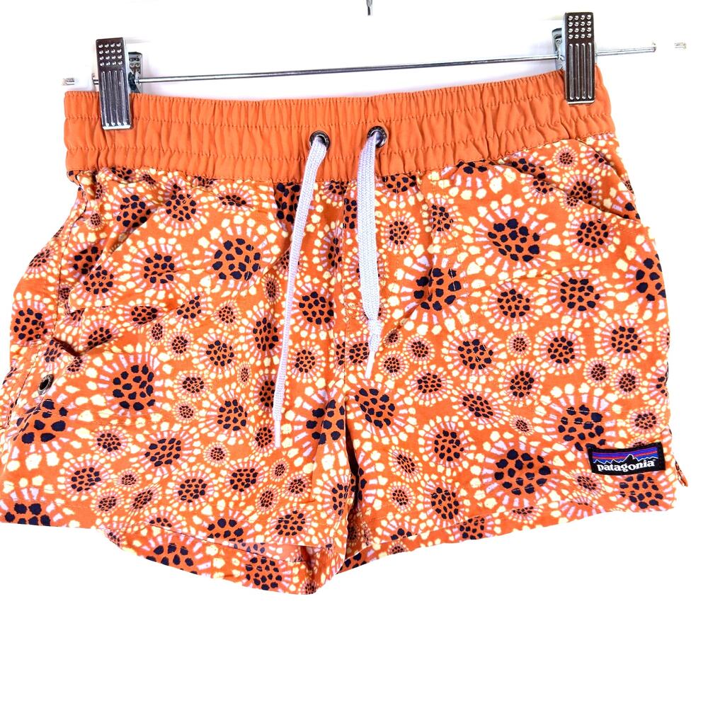 Patagonia Girls Costa Rica Baggies Shorts Size Medium